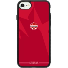 iPhone 7 / 8 / SE (2020, 2022) Case Hülle - Silikon schwarz Kanada 2026 personalisierbares Fussballtrikot