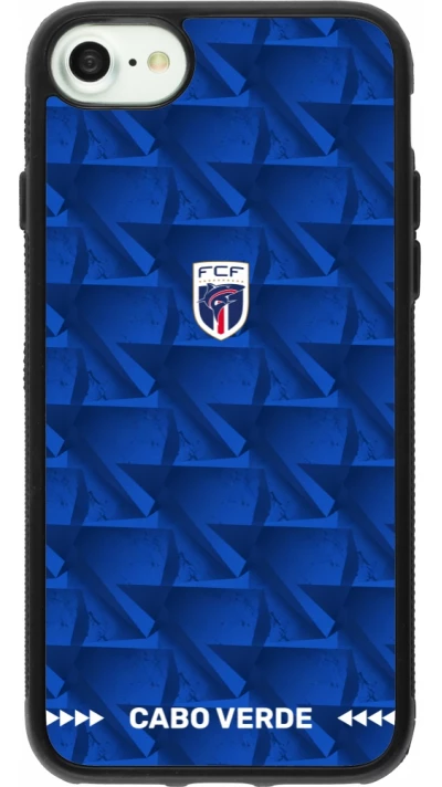 iPhone 7 / 8 / SE (2020, 2022) Case Hülle - Silikon schwarz Kap Verde 2026 personalisierbares Fussballtrikot