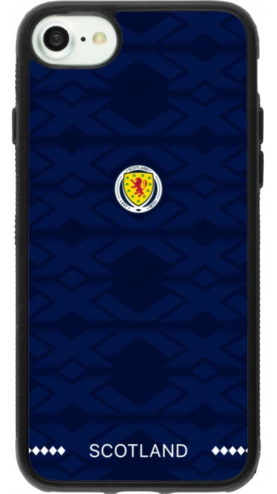 iPhone 7 / 8 / SE (2020, 2022) Case Hülle - Silikon schwarz Schottland 2026 personalisierbares Fussballtrikot