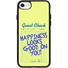 Coque iPhone 7 / 8 / SE (2020, 2022) - Silicone rigide noir Guest check 2026