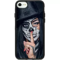 Coque iPhone 7 / 8 / SE (2020, 2022) - Silicone rigide noir Halloween 18 19
