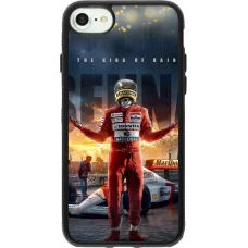 Coque iPhone 7 / 8 / SE (2020, 2022) - Silicone rigide noir Senna The King of Rain