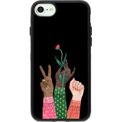 iPhone 7 / 8 / SE (2020, 2022) Case Hülle - Silikon schwarz Womens day 2026 2