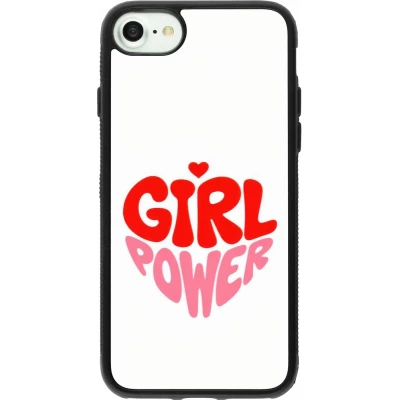 Coque iPhone 7 / 8 / SE (2020, 2022) - Silicone rigide noir Womens day 2026 6