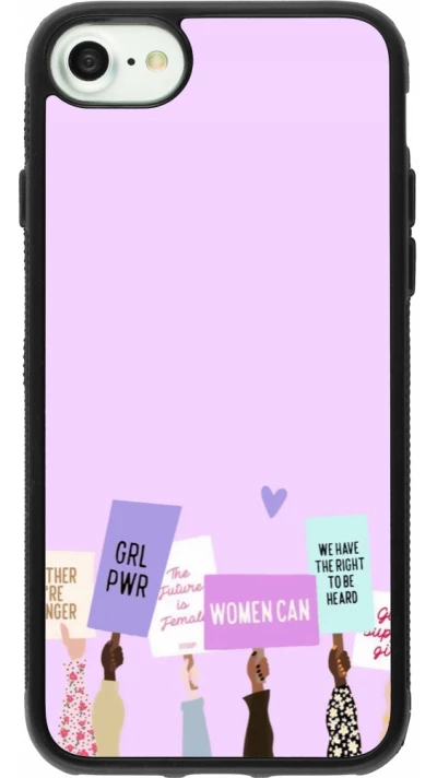 iPhone 7 / 8 / SE (2020, 2022) Case Hülle - Silikon schwarz Womens day 2026 9