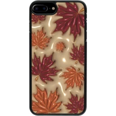 iPhone 7 Plus / 8 Plus Case Hülle - Autumn 26 3D leaves