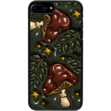iPhone 7 Plus / 8 Plus Case Hülle - Autumn 26 3D mushrooms