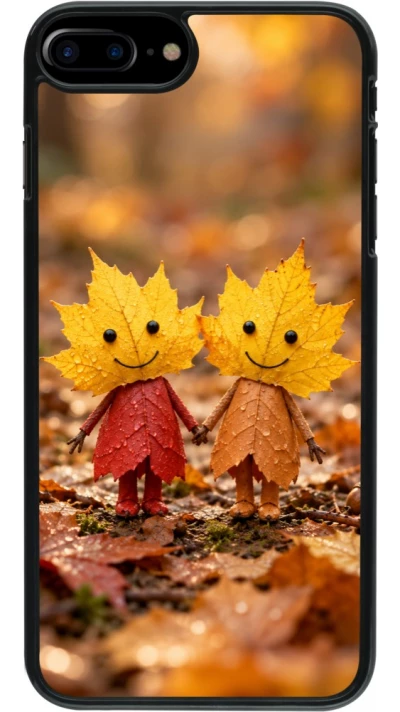 Coque iPhone 7 Plus / 8 Plus - Autumn 26 Couple of leaves