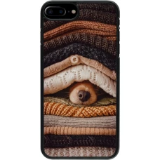 Coque iPhone 7 Plus / 8 Plus - Autumn 26 Dog under the covers