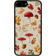 Coque iPhone 7 Plus / 8 Plus - Autumn 26 Mushrooms and leaves