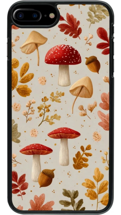 Coque iPhone 7 Plus / 8 Plus - Autumn 26 Mushrooms and leaves