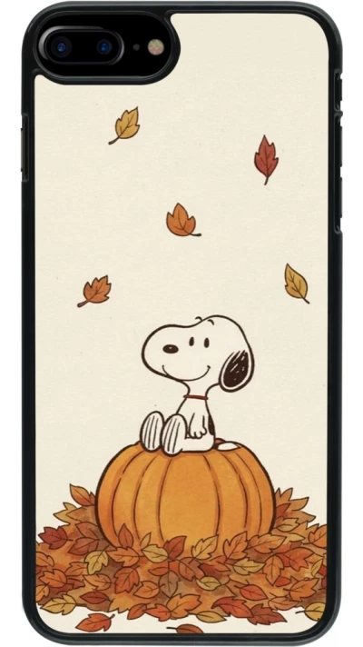 Coque iPhone 7 Plus / 8 Plus - Autumn 26 Snoopy autumn