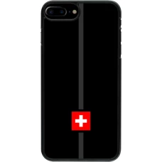 iPhone 7 Plus / 8 Plus Case Hülle - Kanton CH schwarz