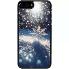 iPhone 7 Plus / 8 Plus Case Hülle - Schneeflocke Solar Glanz