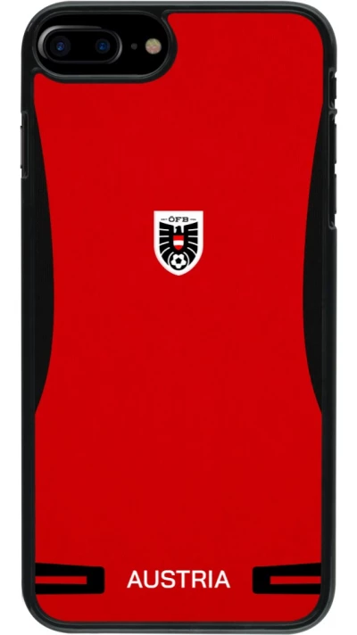 iPhone 7 Plus / 8 Plus Case Hülle - O?sterreich 2026 personalisierbares Fussballtrikot