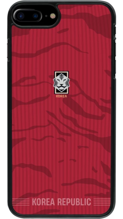 iPhone 7 Plus / 8 Plus Case Hülle - Südkorea 2026 personalisierbares Fussballtrikot