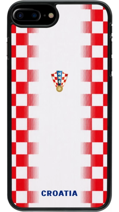 iPhone 7 Plus / 8 Plus Case Hülle - Kroatien 2026 personalisierbares Fussballtrikot