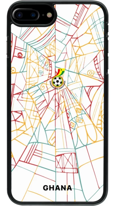 iPhone 7 Plus / 8 Plus Case Hülle - Ghana 2026 personalisierbares Fussballtrikot