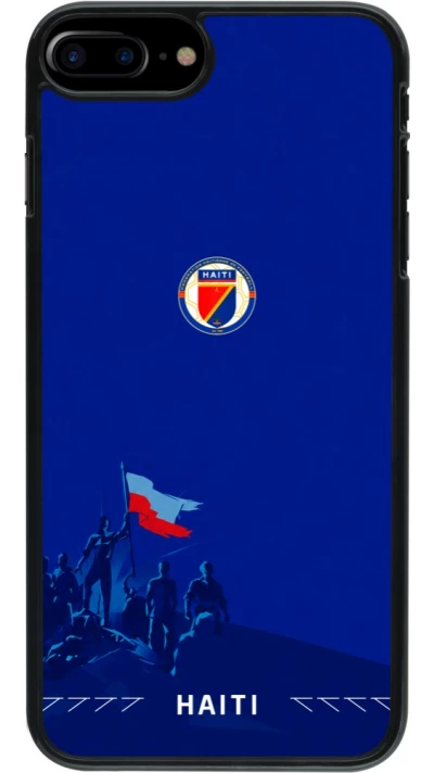 iPhone 7 Plus / 8 Plus Case Hülle - Haiti 2026 personalisierbares Fussballtrikot