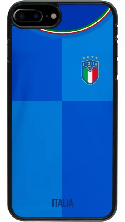 iPhone 7 Plus / 8 Plus Case Hülle - Italien 2022 personalisierbares Fußballtrikot