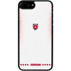 iPhone 7 Plus / 8 Plus Case Hülle - Jordanien 2026 personalisierbares Fussballtrikot
