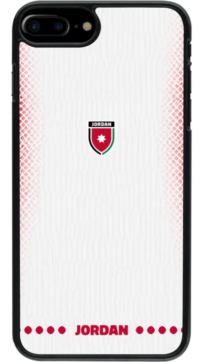 iPhone 7 Plus / 8 Plus Case Hülle - Jordanien 2026 personalisierbares Fussballtrikot