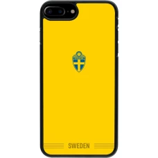 iPhone 7 Plus / 8 Plus Case Hülle - Schweden 2026 personalisierbares Fussballtrikot