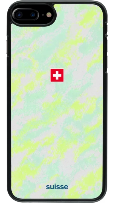 iPhone 7 Plus / 8 Plus Case Hülle - Schweiz Away 2026 personalisierbares Fussballtrikot