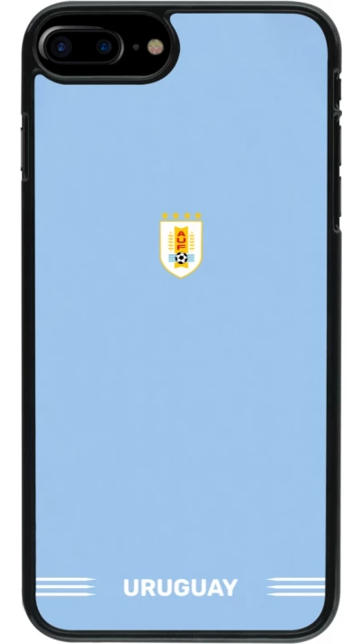 iPhone 7 Plus / 8 Plus Case Hülle - Uruguay 2026 personalisierbares Fussballtrikot
