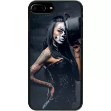 iPhone 7 Plus / 8 Plus Case Hülle - Halloween 22 Tattooed Girl