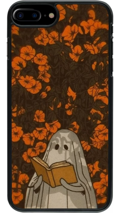 Coque iPhone 7 Plus / 8 Plus - Halloween 2026 Ghost reading