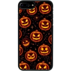 Coque iPhone 7 Plus / 8 Plus - Halloween 2026 Pattern Pumpkins