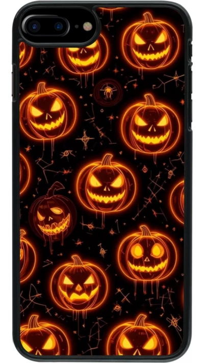 Coque iPhone 7 Plus / 8 Plus - Halloween 2026 Pattern Pumpkins