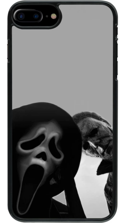 Coque iPhone 7 Plus / 8 Plus - Halloween 2026 Scream and Michael Myers