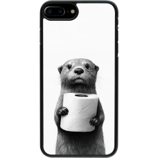iPhone 7 Plus / 8 Plus Case Hülle - Otter Toilettenpapier