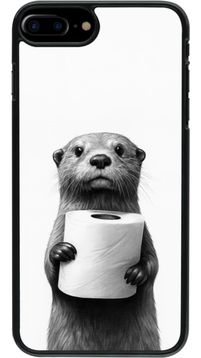iPhone 7 Plus / 8 Plus Case Hülle - Otter Toilettenpapier