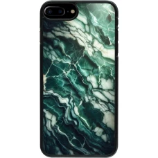 iPhone 7 Plus / 8 Plus Case Hülle - Majestätischer grüner Marmor