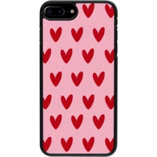 Coque iPhone 7 Plus / 8 Plus - Saint Valentines Day 26 Pattern heart