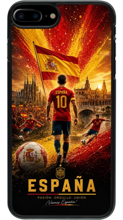 iPhone 7 Plus / 8 Plus Case Hülle - Fussball Espanien splash 2026