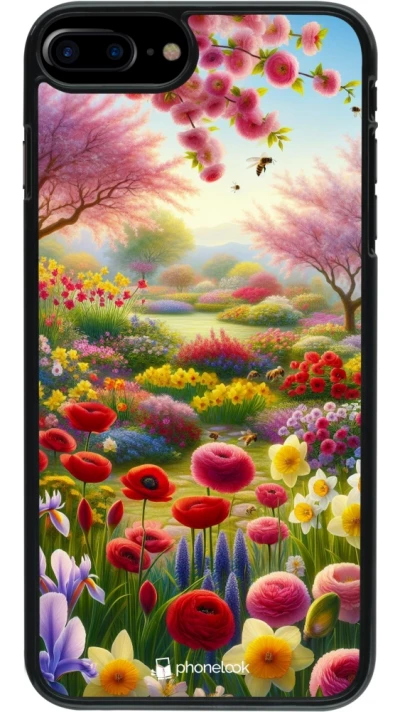 iPhone 7 Plus / 8 Plus Case Hülle - Frühling 25 Strauß Frühling