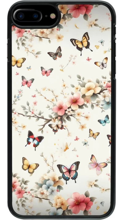iPhone 7 Plus / 8 Plus Case Hülle - Frühling 25 Leichte Schmetterlinge
