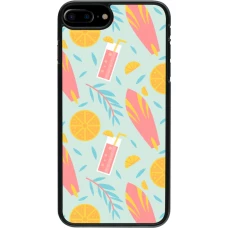 Coque iPhone 7 Plus / 8 Plus - Summer 2025 Pattern citron