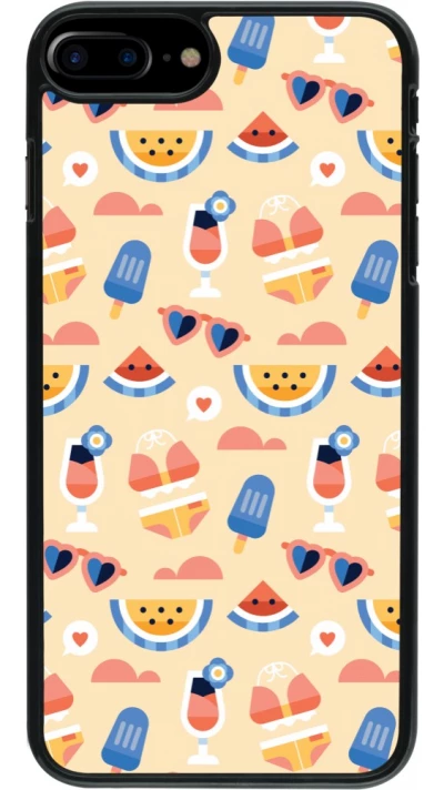 Coque iPhone 7 Plus / 8 Plus - Pattern Summer 2026