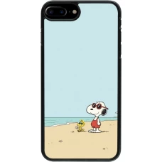 iPhone 7 Plus / 8 Plus Case Hülle - Snoopy on the beach Summer 2026