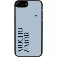 iPhone 7 Plus / 8 Plus Case Hülle - Valentine 2024 mucho amor azul