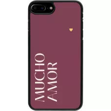 Coque iPhone 7 Plus / 8 Plus - Valentine 2024 mucho amor rosado