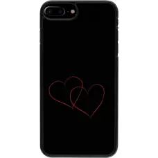 Coque iPhone 7 Plus / 8 Plus - Valentine 2023 attached heart