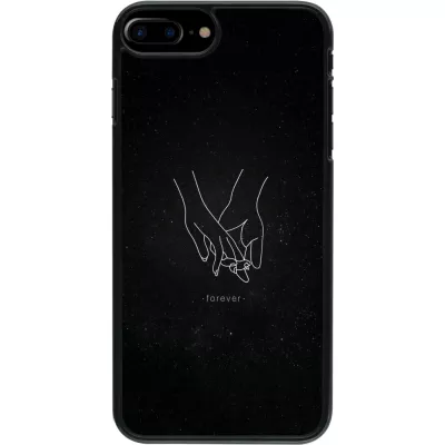 iPhone 7 Plus / 8 Plus Case Hülle - Valentine 2023 hands forever