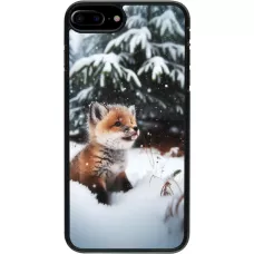 iPhone 7 Plus / 8 Plus Case Hülle - Weihnachten 2023 Fuechslein Tanne