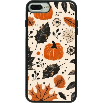 iPhone 7 Plus / 8 Plus Case Hülle - Silikon schwarz Autumn 2024 nature